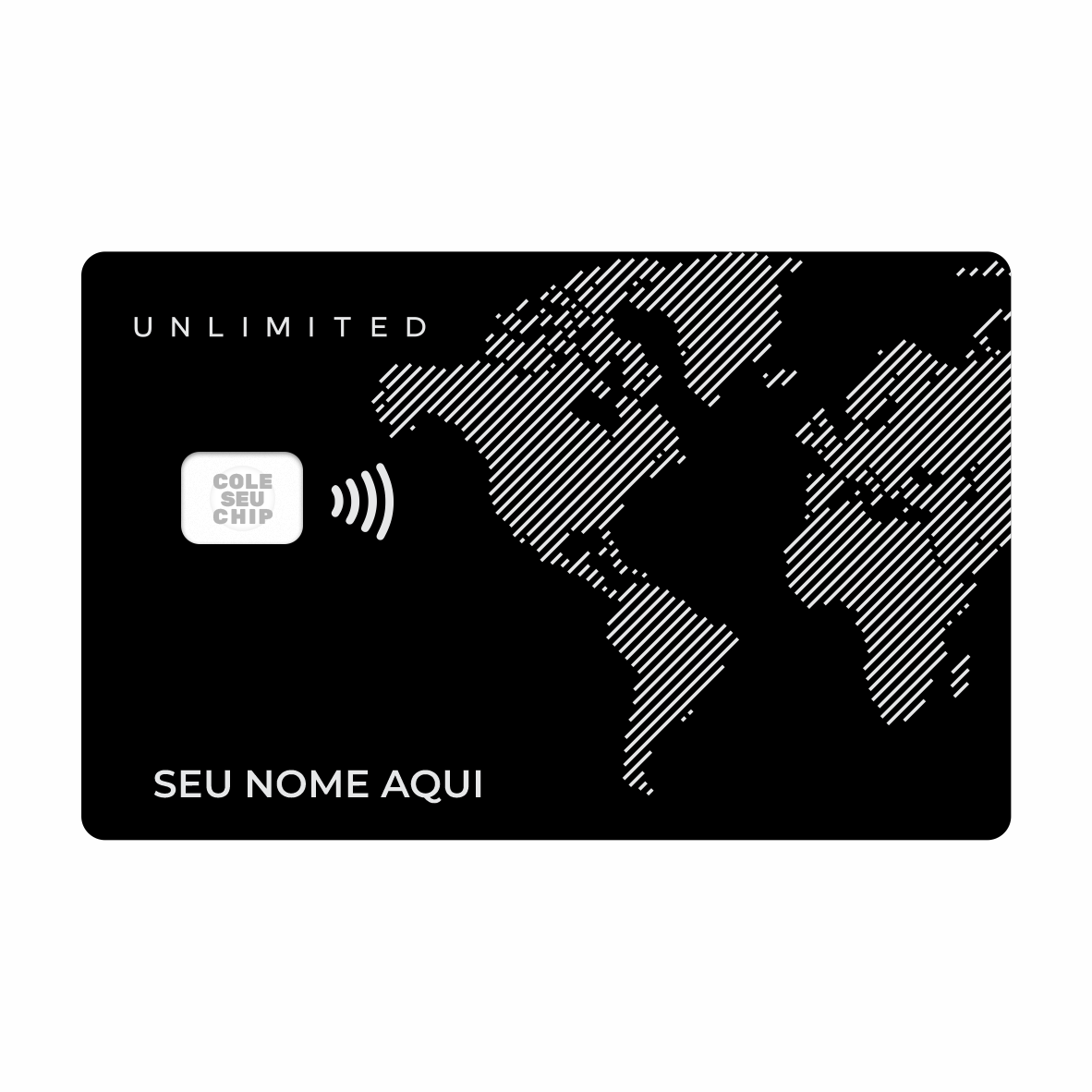 METACARD - Cartão De Plástico Com Impressão Digital UV - Unlimited Map METACARD - Cartão De Plástico Com Impressão Digital UV - Unlimited Map